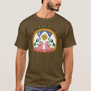 Fri Tibet Emblem T Shirt