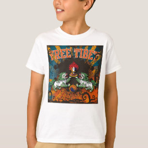 Fri Tibet Grungekonst Tee