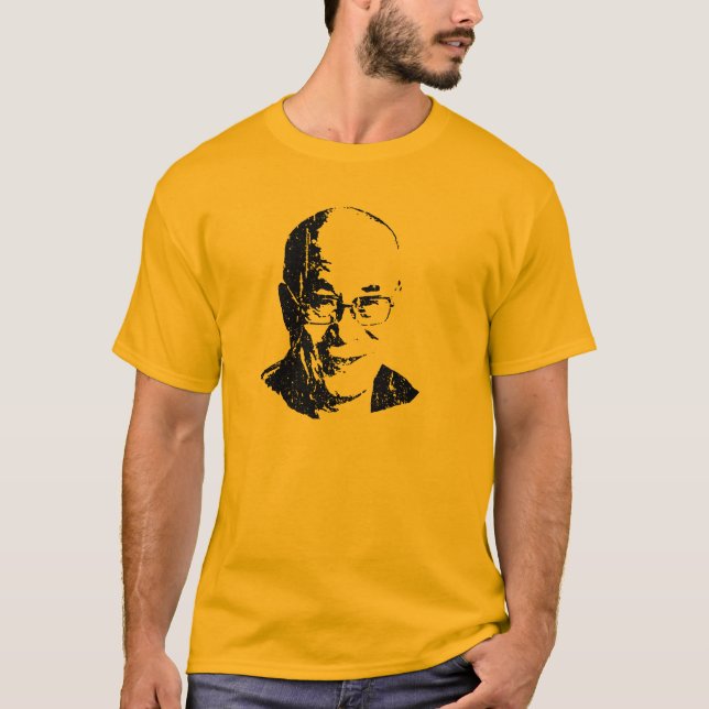 Fri Tibet T-tröja Tee Shirt (Framsida)