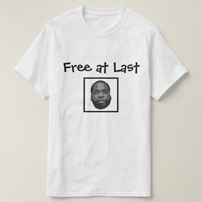 Fri till sist - Kwame Kilpatrick T Shirt (Design framsida)