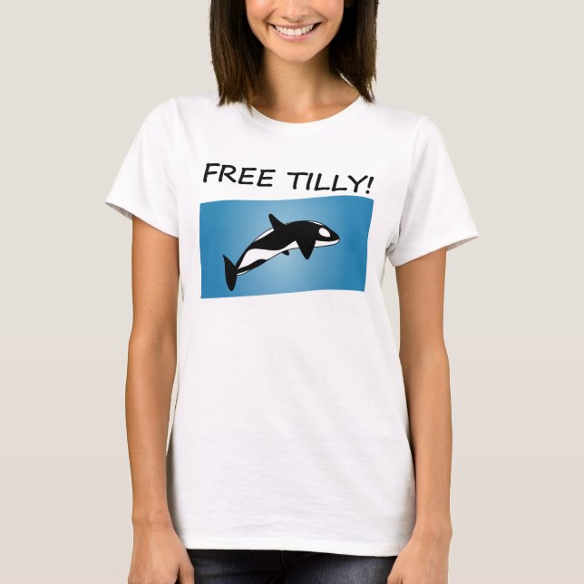 Fri Tilly skjorta T Shirt (Framsida)
