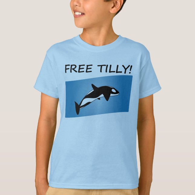 Fri Tilly ungdomskjorta Tee (Framsida)