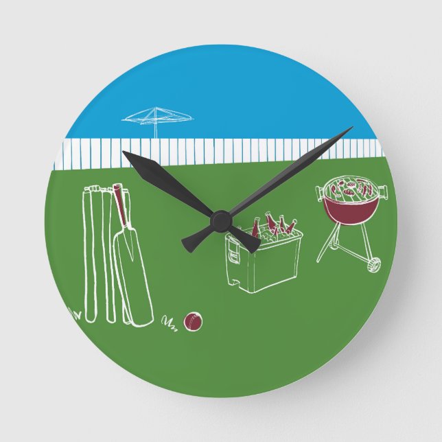 Fri TIme Cricket Wall Clock Rund Klocka (Framsida)