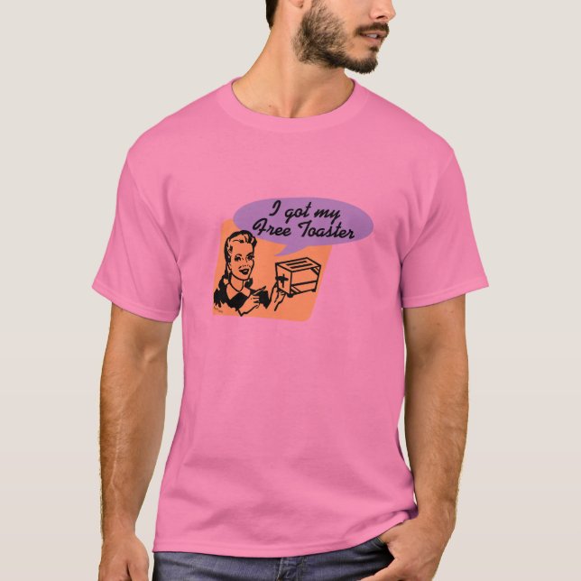 Fri Toaster Tee Shirt (Framsida)