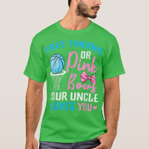 Fri tråd eller Rosa Bows farbror Kärlek Du Gender T Shirt