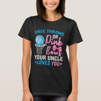 Fri tråd eller Rosa Bows farbror Kärlek Du Gender T Shirt