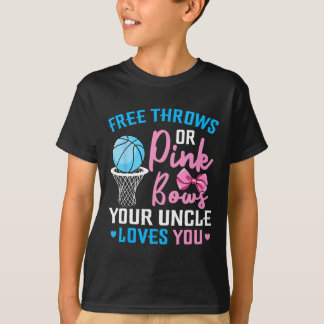 Fri tråd eller Rosa Bows farbror Kärlek Du Gender T Shirt