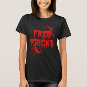 Fri Tricks Bus eller godis Spooky Boo Ghost Hallow T Shirt