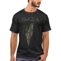 Fri tröja för Palestina-Gaza - Kamouflage-design