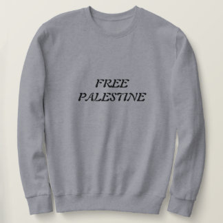 Fri tröja för Palestina Lång Ärmad Tröja