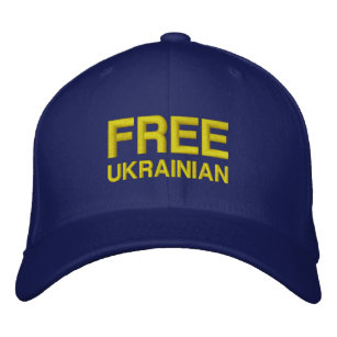  FRI UKRAINAN EMBROIDERED BASEBALL CAP BRODERAD KEPS