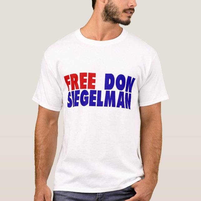 Fri universitetslärare Siegelman T-shirt (Framsida)