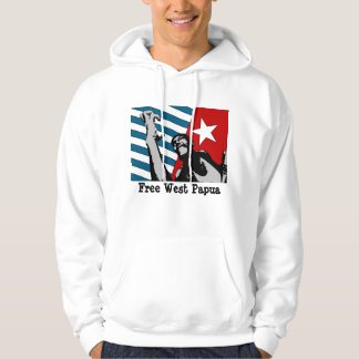 Fri västra Papua Hooded tröja Tröja Med Luva
