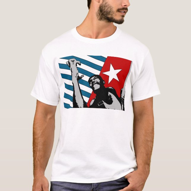 Fri västra Papua konstT-tröja T-shirt (Framsida)