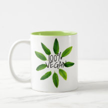 Fri Veganmugg för grymhet, VEGAN 100%