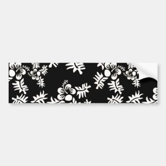 Fri vektor Sömlös blomma, svart vit Mönster3 h Bildekal