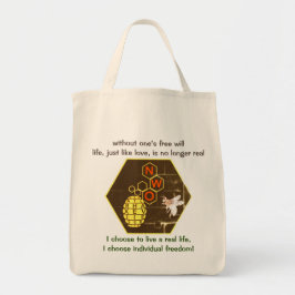 Fri vilja = äkta livpåse tygkasse