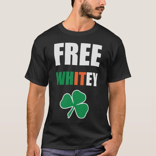 Fri Whitey Bulger ShamrockT-tröja Tröja (Framsida)