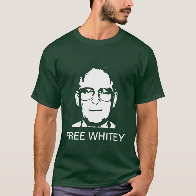 Fri Whitey - James Whitey Bulger T-tröja Tee Shirt (Framsida)