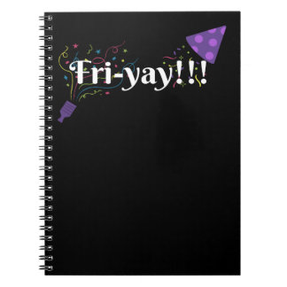 Fri-yay! Fredaganteckningsbok Anteckningsbok
