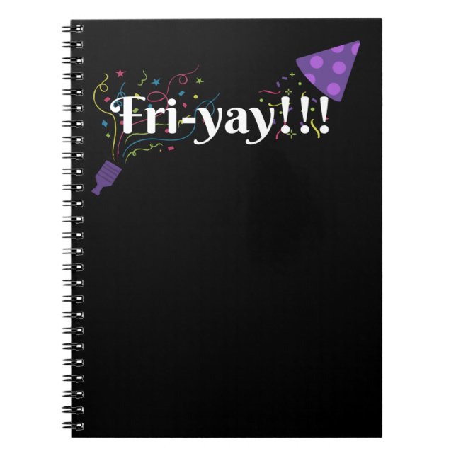 Fri-yay! Fredaganteckningsbok Anteckningsbok (Framsidan)