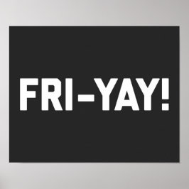 Fri-Yay! Funny offert Poster