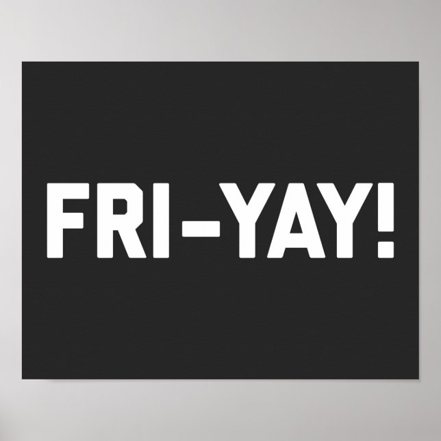 Fri-Yay! Funny offert Poster (Framsidan)