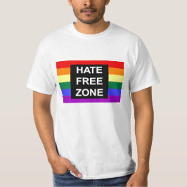 Fri zon T-tröja för hat T-shirt