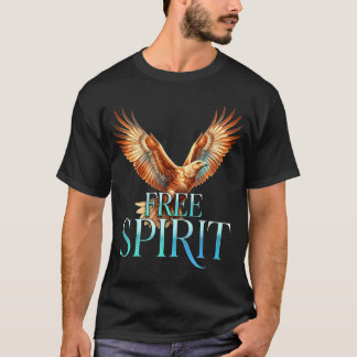 Fria Andens Örn Frihet Vintage Streetwear T Shirt