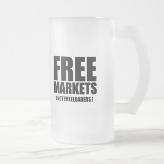 Fria Anti-Obama - marknadsför inte snyltareT-TRÖJA Frostat Ölglas