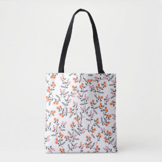 Fria Blommigtar: Hand-Stitched Embroidery Tygkasse