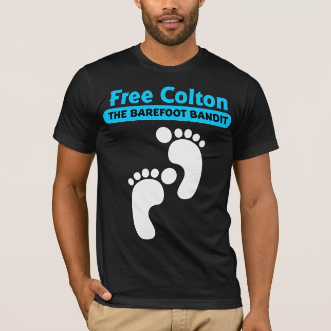 Fria Colton fotspår T-shirt (Framsida)