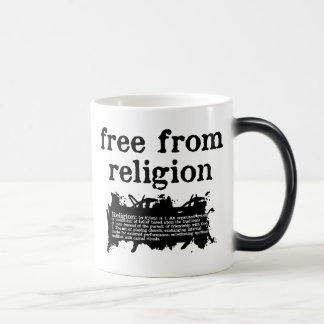 Fria från religionen Heat-Changing Mugg