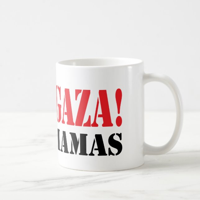 Fria GAZA från HAMAS Kaffemugg (Höger)