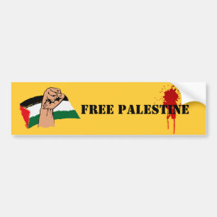 Fria Gaza frigör Palestina Bildekal