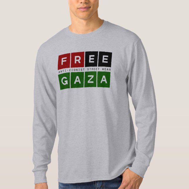 Fria Gaza! Tee Shirt (Framsida)