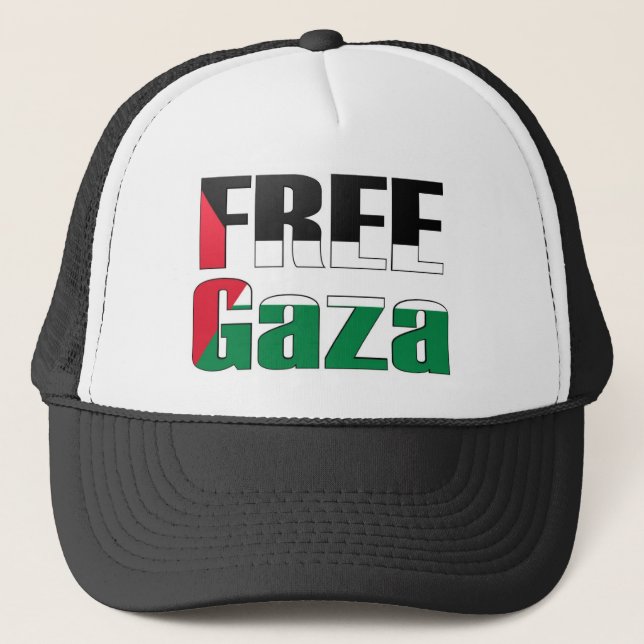 Fria Gaza Truckerkeps (Framsida)