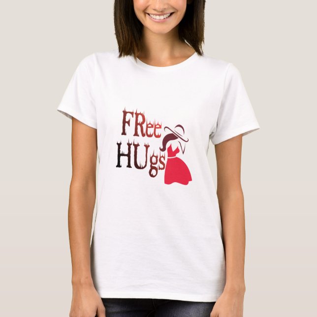 Fria huggare t shirt (Framsida)