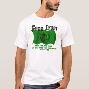 Fria Iran, politiska val 2009 för #IranElections Tee