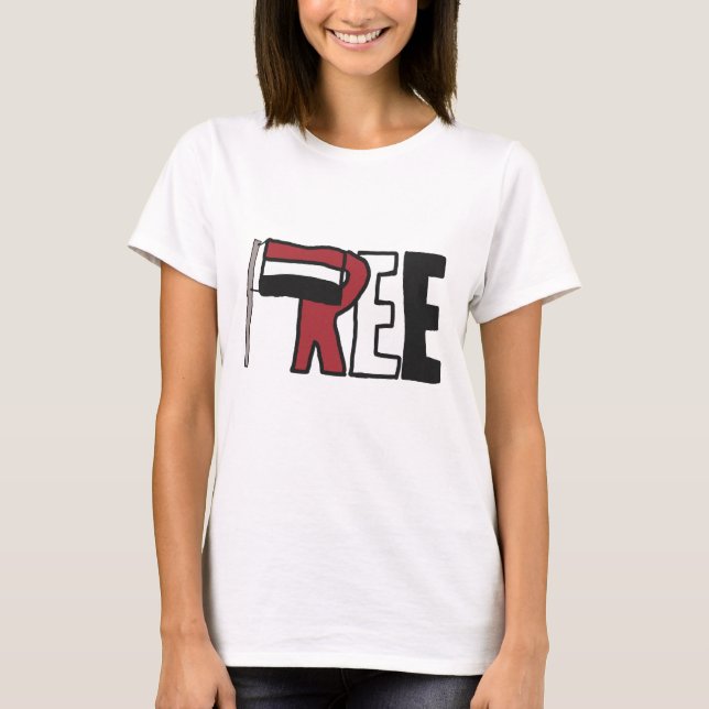 Fria Jemen T Shirt (Framsida)