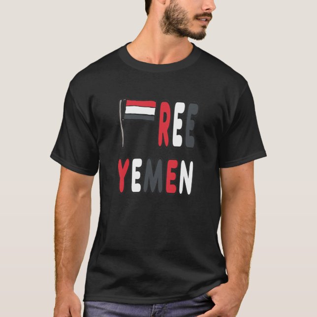 Fria Jemen T Shirt (Framsida)