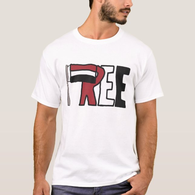 Fria Jemen T Shirt (Framsida)