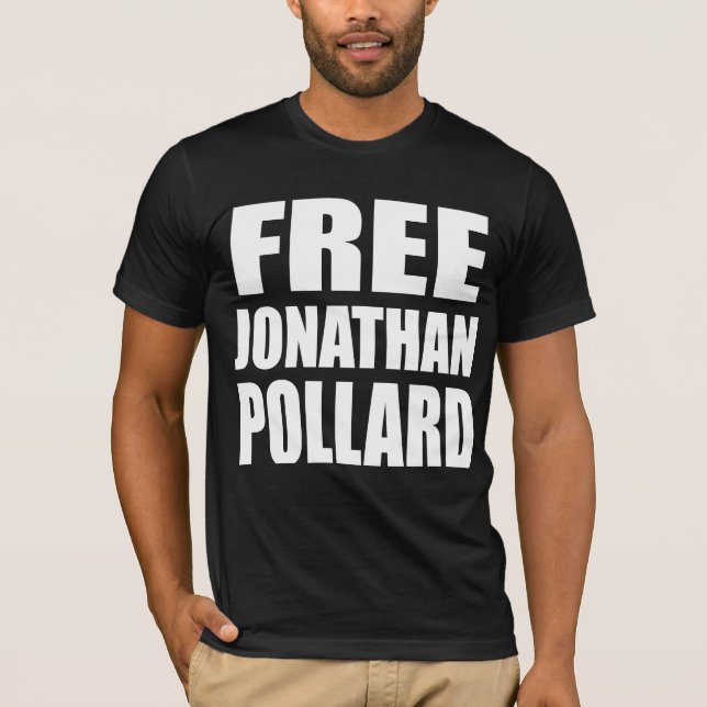 Fria Jonathan PollardTshirts, knäppas, Hoodies Tee (Framsida)
