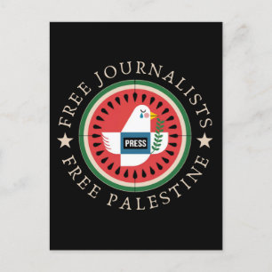 Fria journalister i Palestina Vykort