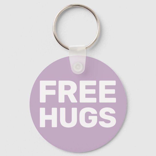 Fria kramar knäppas Keychain Nyckelring (Framsida)