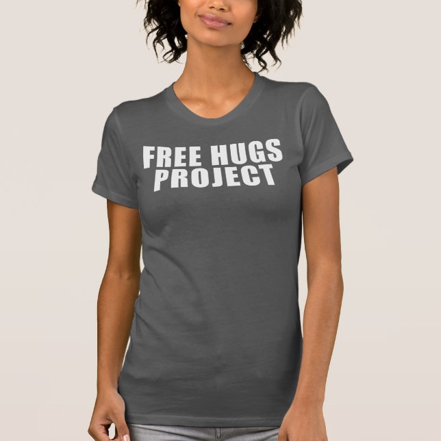 Fria kramar projekterar textutslagsplatsen - t shirt (Framsida)