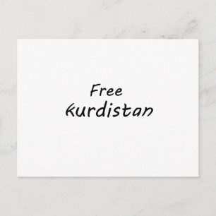 Fria Kurdistan Vykort