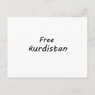 Fria Kurdistan Vykort