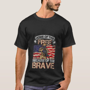 Fria kvinnors hem på grund av den Modiga milisen T Shirt