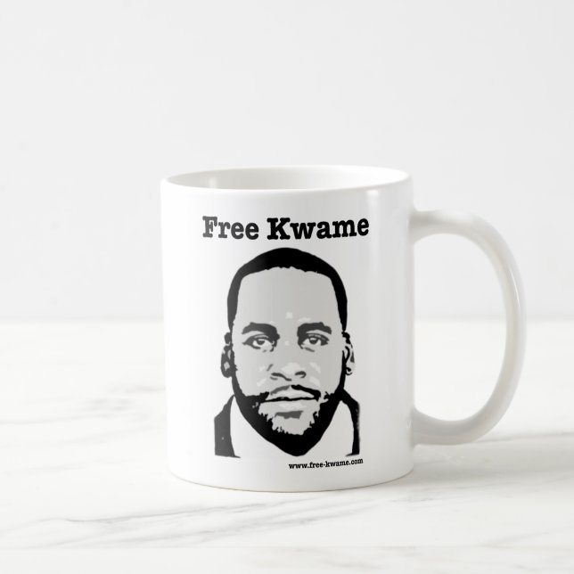 "Fria Kwame" mugg (Höger)